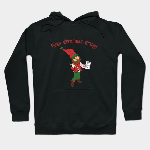 Keep Christmas Creepy Hoodie by Shea Klein